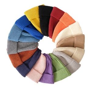 2025 chapeaux de bonnet tricotés d'hiver unisexe de haute qualité avec Logo personnalisé impression numérique caractéristique commune du tissu - Product Image 1