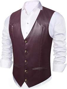 Chalecos de Cuero Clásicos para Motociclistas, Hombres y Mujeres, Diseño de Alta Calidad, Duraderos - Product Image 2