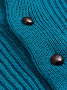 Suéter de Invierno Personalizado al por Mayor 2026, Nuevo Cárdigan de Cachemira a la Moda, Suave, de Alta Calidad, Cárdigan de Cachemira Sólido, Estilo Vintage - Product Image 3