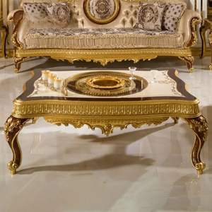 Juego de Sofás de Madera con Relleno de Esponja, Diseño Europeo de Lujo, Duradero, para Sala de Estar, Hotel, Apartamento, en Oferta - Product Image 4