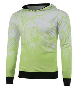 Pull à capuche imprimé personnalisé unisexe nouvelle couleur vente en gros de tissu en jersey tricoté anti-rétrécissement tissage prix bon marché - Product Image 1