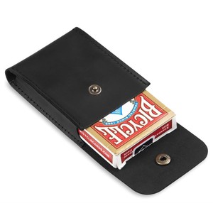 Boîte de rangement pour cartes de poker de qualité supérieure, étui magnétique en cuir PU, protection durable pour les cartes à jouer, boîte organisatrice - Product Image 2