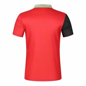 Polo shirts solid color <b>red</b> green black short sleeve casual outdoor sports golf t shirts - Product Image 2
