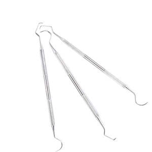 Sonda Exploradora Dental de Acero Inoxidable, Removedor de Sarro Dental de Doble Cabeza, Instrumento de Odontología de Dentavex - Product Image 3