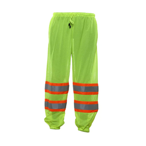 Pantalones de Trabajo Reflectantes de Seguridad para la Construcción, Pantalones de Trabajo para Hombre con Cinta Reflectante de Seguridad y Múltiples Bolsillos - Product Image 1