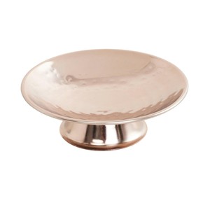 Porte-savon en métal martelé finition cuivre pour salle de bain, évier de cuisine, comptoir – Élégant plateau à savon en barre – Accessoire en promotion - Product Image 5