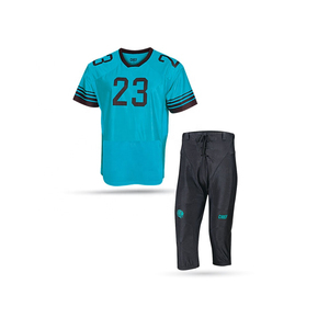 Ensemble d'uniformes de football américain unisexe, sublimé, personnalisé avec le nom de l'équipe, marque SPORTS CODE, tissu respirant à séchage rapide en polyester, short - Product Image 1