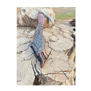 Hacha Tradicional Estilo Vikingo con Mango de Madera y Hoja de Acero Forjado para Supervivencia al Aire Libre - Product Image 3