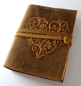 Agenda de Cuero Genuino Vintage, Diario Suave de Cuero, Venta al por Mayor, Color Personalizado, Diario de Tapa Dura A5, Cuaderno de Cuero - Product Image 2