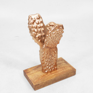Vajilla Moderna Hecha a Mano de Aluminio con Acabado Dorado de Lujo, Adorno Decorativo para Mesa, para Interiores de Hotel - Product Image 2