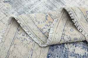 Alfombra Knots Vibrante Tejida a Mano en Turquía, Lana/Seda, Diseños Florales Modernos, Ecológica, Antideslizante, Resistente a la Suciedad, Apta para Mascotas, Delgada - Product Image 6