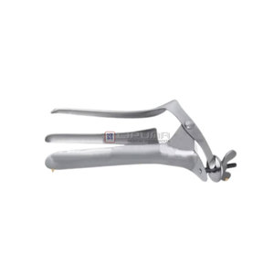 Espéculo Vaginal de Acero Inoxidable de 3 Hojas, Certificado MOL, para Uso Bovino y Equino, Polansky de 17 Pulgadas, Instrumentos Veterinarios Manuales - Product Image 2
