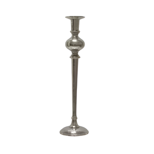 Support de bougie en aluminium en vrac pour la décoration intérieure, finition couleur argent, porte-bougie en aluminium coulé, fait main, personnalisé - Product Image 3