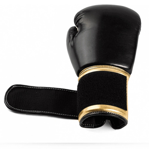 ถุงมือชกมวยหนังแท้ปักโลโก้ตามสั่ง ขนาด 8oz 12oz 16oz - Product Image 1
