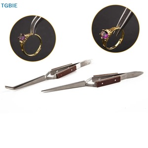 ชุดเครื่องมือแหนบสแตนเลสเกรดผ่าตัดแบบล็อคได้ ยี่ห้อ Ametrine สำหรับงานเชื่อมเครื่องประดับ ซ่อมแซมงานฝีมือ ทนทานต่อการกัดกร่อน 1 ชุด - Product Image 2