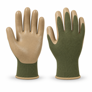 PVC Coated General Purpose <b>Gloves</b> Breathable Fabric Anti-Slip Grip <b>Moisture</b>-Wicking Comfortable Fit Durable Construction 10mil - Product Image 3