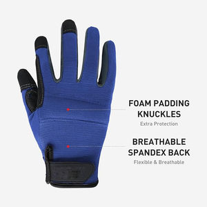 Guantes Mecánicos de Primera Calidad Hechos en Pakistán, Guantes Protectores Transpirables para Trabajadores Industriales POR Mechanical Gloves - Product Image 2