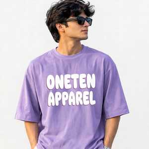 เสื้อยืดคอกลมพิมพ์ลายโลโก้ด้านหน้าสีเขียวสำหรับผู้ชายจาก ONETEN Apparels เนื้อผ้าถักนุ่มระบายอากาศได้ดี ผลิตจากผ้าฝ้าย 100% เหมาะสำหรับใส่ในช่วงฤดูใบไม้ร่วง - Product Image 5