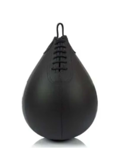 Sac de vitesse en PU noir avec motif visage en colère pour l'entraînement de boxe, sacs de vitesse SpeedPro, FastPack - Product Image 2