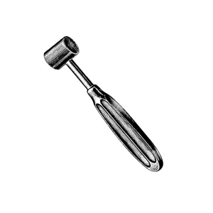 GERZOG Instrument chirurgical orthopédique de haute qualité, maillet osseux en acier inoxydable de 7,50 po (19,1 cm), poids lourd, à action manuelle - Product Image 5