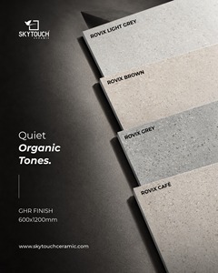 Carreaux de porcelaine céramique Skytouch Rovix 600x1200mm, finition mate, imitation moderne, pour salon, couloir et cuisine. - Product Image 1
