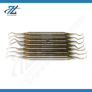 High Quality Manual Dental Diagnostic Instrument Set Long Tip Dental Scaler Spoon for <b>Tooth</b> <b>Cleaning</b> Narham Enterprises - Product Image 2