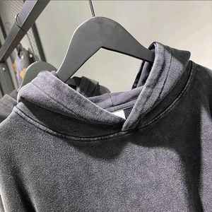 Custom Oversized Pullover Men's Acid Wash <b>Hoodie</b> Free Samples Free Shipping French Terry Blank <b>Hoodie</b> - Product Image 4