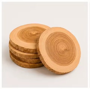 Classic Wood Coasters Set Premium Beverage <b>Protectors</b> for Dining <b>Table</b> Coffee Mug Restaurant Hotel Bar Home Use - Product Image 6