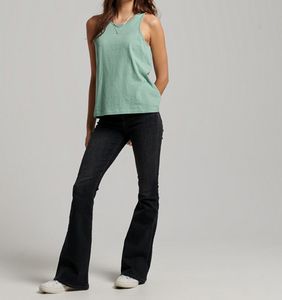 Regular <b>Women's</b> Solid Sporty O-Neck Tank Top Breathable Quick Dry Stretch Rib Knit Sleeveless Polyester Custom Colors Custom - Product Image 6