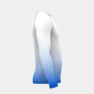 Camiseta de compresión de manga larga para hombre, Rash Guard Legal Ranked para BJJ MMA, Top de grappling, Mercado mayorista de EE. UU. y Europa - Product Image 2