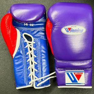Guantes de Boxeo de Piel de Primera Calidad al por Mayor, 12oz, 14oz, 16oz, para Adultos, Profesionales, con Cordones, Logotipo Personalizado - Product Image 2
