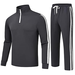 Chándales con Capucha Personalizados y Elegantes, Unisex, de Forro Polar para Invierno, para Entrenamiento Deportivo, con Logotipo Impreso por Transferencia Térmica, Diseño Paisley/Liso - Product Image 5