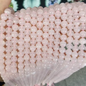 Natural Stone pink calcite Round <b>Bead</b> a String of <b>Beads</b> for Diy Jewelry <b>Bracelet</b> Making for Women and <b>Men</b> Gift Jewelry - Product Image 2