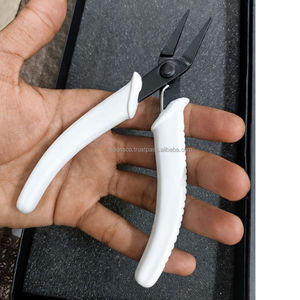 5 Inches <b>Long</b> Needle <b>Nose</b> Pliers with <b>Long</b> Tapering Mini Pliers Serrated Jaws for Bending Wire Gripping - Product Image 6