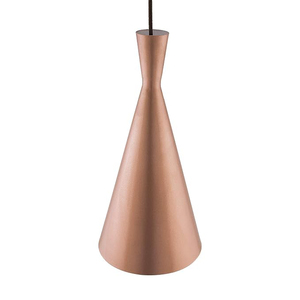 Traditional Design Modern Copper Pendant Light Geometric Cone Shape Minimalist Ceiling Mount Indoor Home Decorate Living Room - Product Image 3