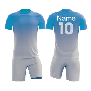 High Quality <b>Cheap</b> Soccer Uniform 100% Polyester Custom Logo Eco-Friendly Waterproof Breathable Unisex Soccer Uniform <b>Set</b> - Product Image 5