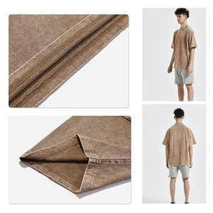 Paquete de Camisetas Unisex de Algodón, Manga Corta, Estilo Vintage, Colores Variados, Cómodas, Básicas, para Uso Diario - Product Image 6