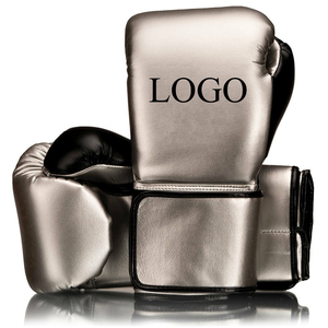 Guantes de Boxeo Profesionales de Piel Sintética de Alta Calidad, Resistentes al Agua, con Correa de Muñeca Ajustable y Personalizables para Boxeo - Product Image 1