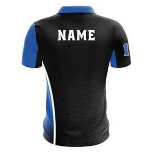 Camiseta Polo Personalizada para Hombre, Manga Corta, Secado Rápido, Diseño Deportivo, Impresión Digital, Logotipo en la Manga Izquierda - Product Image 6
