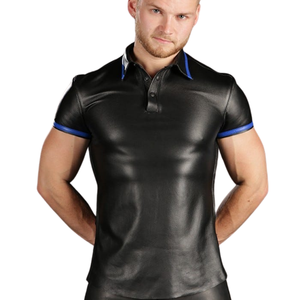 เสื้อเชิ้ตหนังพรีเมียมคลาสสิก สไตล์ทางการ แขนกุด ป้องกันรังสียูวี ระบายอากาศได้ดี ออกแบบมาเพื่อผู้ชายที่มีสไตล์โดดเด่นและทันสมัย - Product Image 2