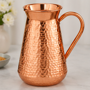 <b>Copper</b> <b>Mug</b> With Handle Vintage Style Hammered Finish Drinkware Luxury Tableware Serveware For Hotel Restaurant Home Decor - Product Image 6