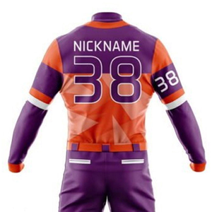 Vente flash : ensembles d'uniformes de baseball respirants, grandes tailles, qualité supérieure, couleur unie, en vente en ligne - Product Image 6