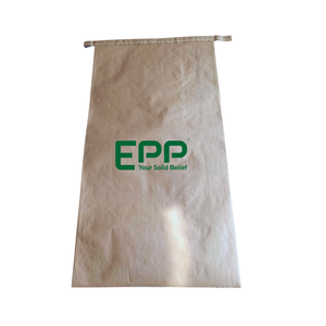 Uso industrial Envasado de alimentos congelados Papel Kraft de fondo plano Laminado PP Bolsa tejida Papel de aluminio laminado Bolsas de papel Kraft internas - Product Image 1