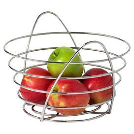 Round Metal Wire Bowl For Fruit Storage Stylish Kitchen Counter <b>Basket</b> Decorative Home Centerpiece <b>Display</b> - Product Image 3