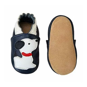 Zapatos Primeros Pasos para Bebé, Niños y Niñas, de Cuero Suave, Antideslizantes, con Suela de Gamuza - Product Image 3