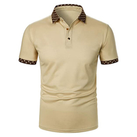 Chemises pour hommes en coton 100% tricoté léger de qualité supérieure, unies, décontractées, respirantes, à manches courtes, pour l'été, confortables au quotidien, logo personnalisé QC
