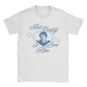 เสื้อยืดผู้ชายลายกราฟิก แขนสั้น คอกลม ลายพิมพ์คนดัง ลายการ์ตูนหน้าแมว ลำลอง ใส่สบาย ผ้าฝ้าย สำหรับฤดูร้อน - Product Image 1