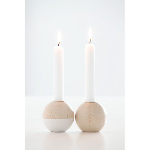 Porte-bougie en bois de haute qualité, nouveau design élégant, support à bougie en bois pour Noël, mariages, fêtes, porte-bougie de table - Product Image 3