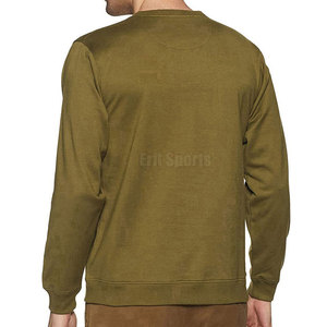 Sweat-shirts décontractés d'hiver pour hommes, fabriqués en usine, grande taille, couleur unie, haute qualité, tailles et couleurs personnalisables, respirants - Product Image 4