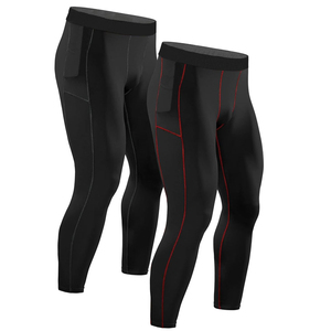 Leggings de compression pour hommes de haute qualité en gros, meilleure vente, prix bas, vêtements de compression pour hommes - Product Image 3